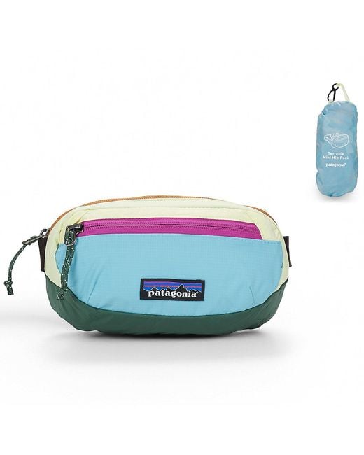 Patagonia Blue Hip Bag Terravia Mini Hip Pack