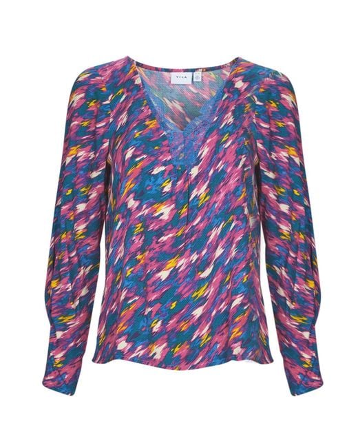Vila Blue Dress Viania