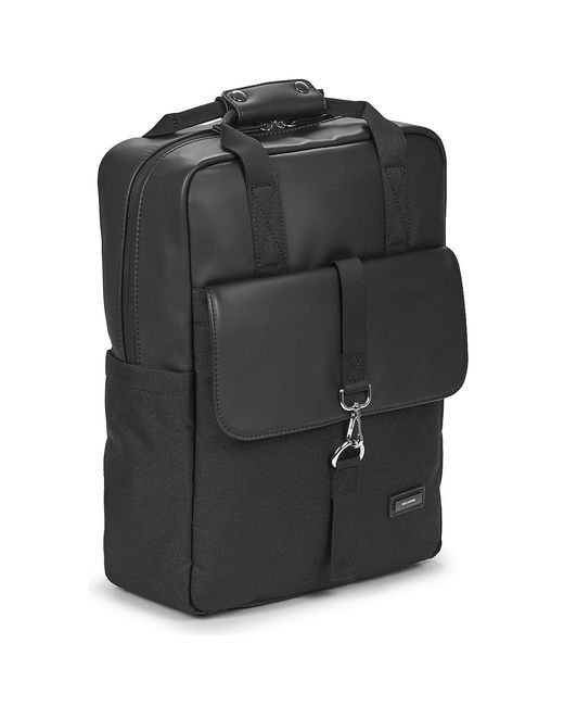 Hexagona Black Backpack Livia