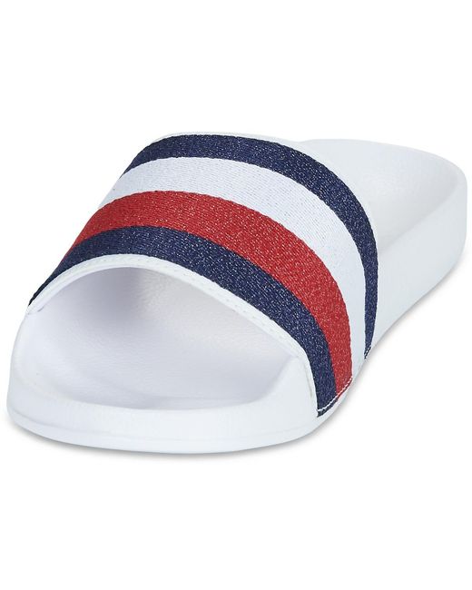 Tommy Hilfiger Tap-dancing Pool Slide White/blue/red