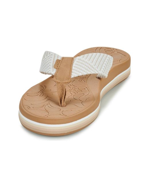 Roxy Natural Flip Flops / Sandals (shoes) Colbee Hi
