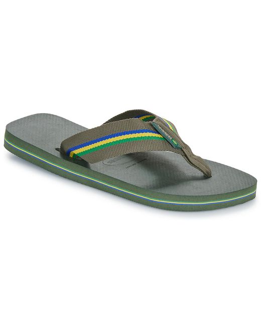 Havaianas Green Flip Flops / Sandals (shoes) Urban Brasil for men