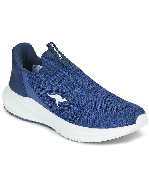 Kangaroos Blue Slip-ons (shoes) K-rdm Rouny for men