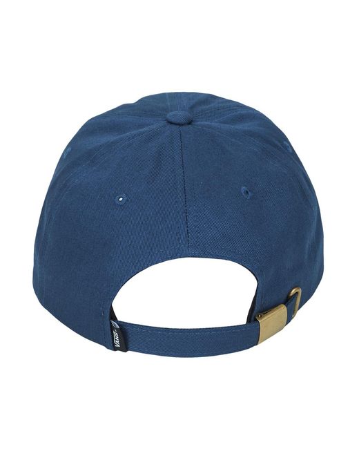 Vans Blue Cap Half Box Curved Bill Jockey for men