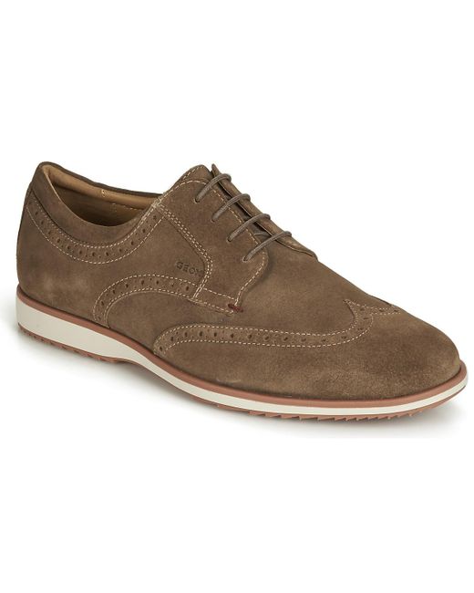 Geox Brown Blainey Casual Shoes for men