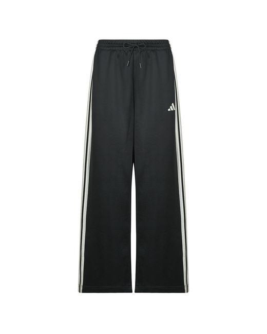 Adidas Black Tracksuit Bottoms Stadium 3-stripes Track Tracksuit Bottoms