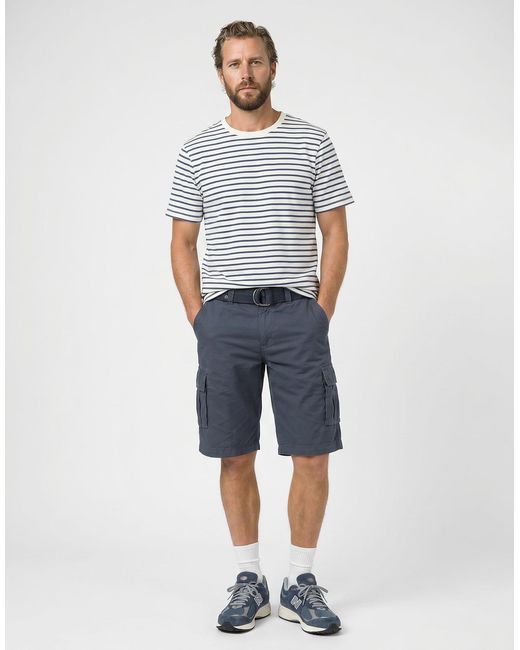 Teddy Smith Blue Sytro Shorts for men