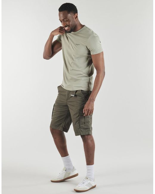 Pepe Jeans Green T Shirt Original Basic 3n for men