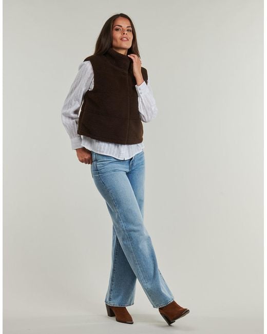 ONLY Brown Duffel Coats Onlsandra Teddy