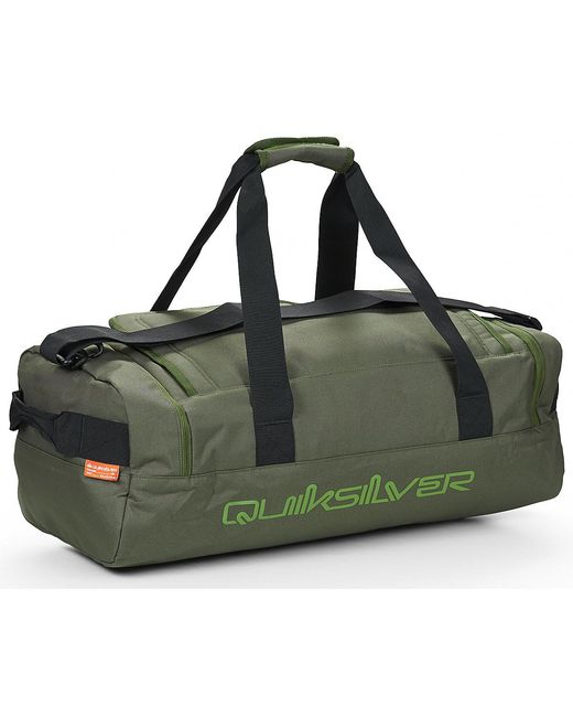 Quiksilver Green Travel Bag Shelter Duffle for men