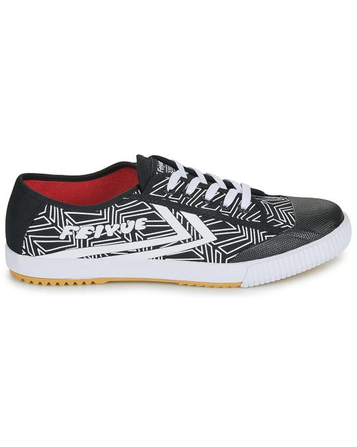 Feiyue Blue Shoes (trainers) Fe Lo 1920 - Chevron Print for men