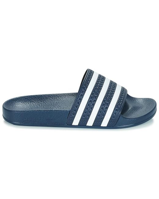 Adidas Blue Adilette Slides for men
