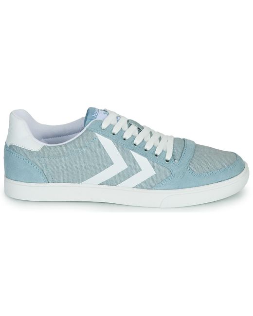 Hummel Slimmer Stadil Mono Low Shoes (trainers) in Blue - Save 5% - Lyst