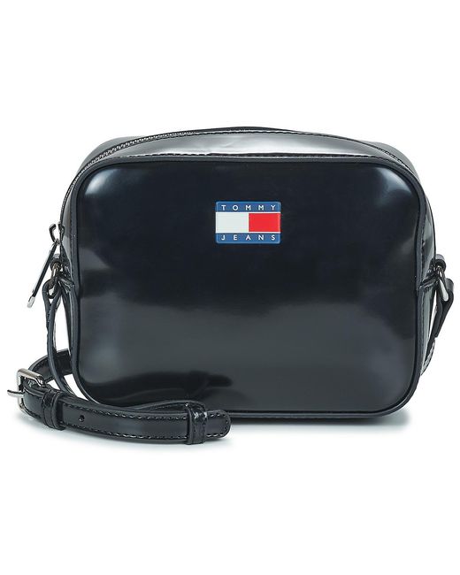 Tommy Hilfiger Black Shoulder Bag Tjw Must Camera Bag