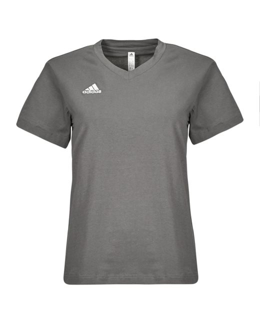 Adidas Gray T Shirt Ent22 Tee W