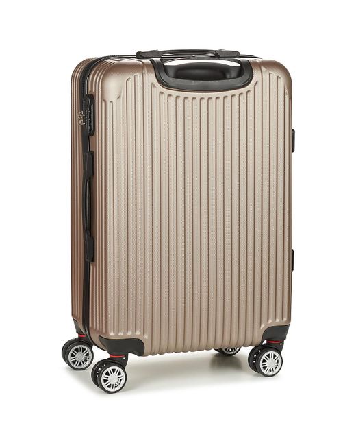 David Jones Natural Hard Suitcase Ba-1059-3
