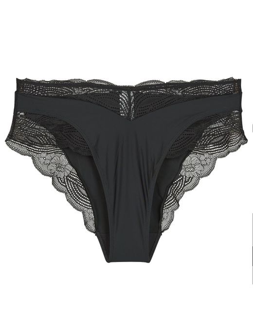 Triumph Black Knickers/panties Lift Smart Bandeau Maxi Ex