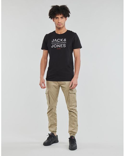 Jack & Jones Natural Jpstpaul Cargo Trousers for men