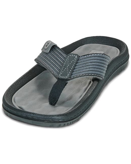 Ipanema Black Flip Flops / Sandals (shoes) Dunas for men