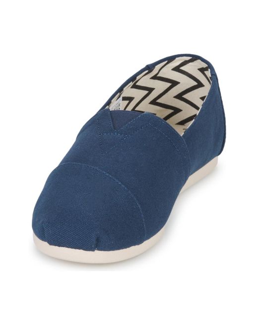 TOMS Blue Alpargata Espadrilles / Casual Shoes for men