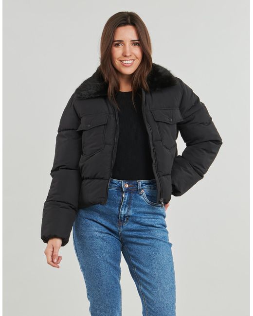 ONLY Black Duffel Coats ONLMAGGI