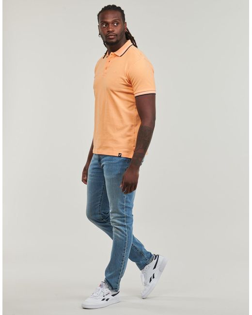 Kaporal Orange Polo Shirt Rayoc for men