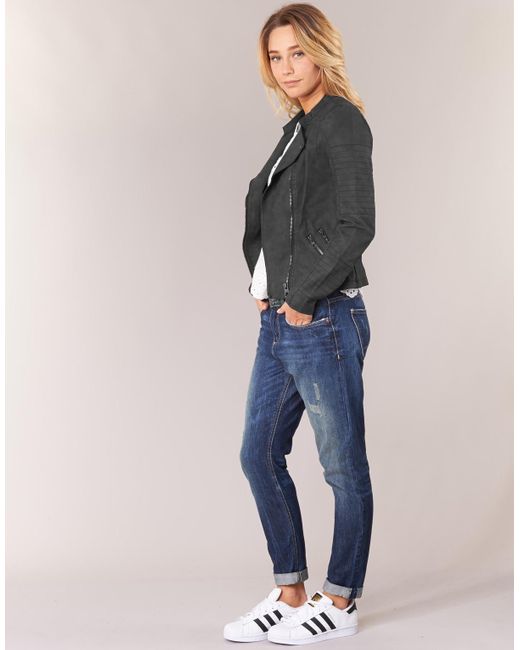 ONLY Black Ava Leather Jacket