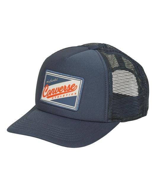 Converse Blue Cap Trucker Cap