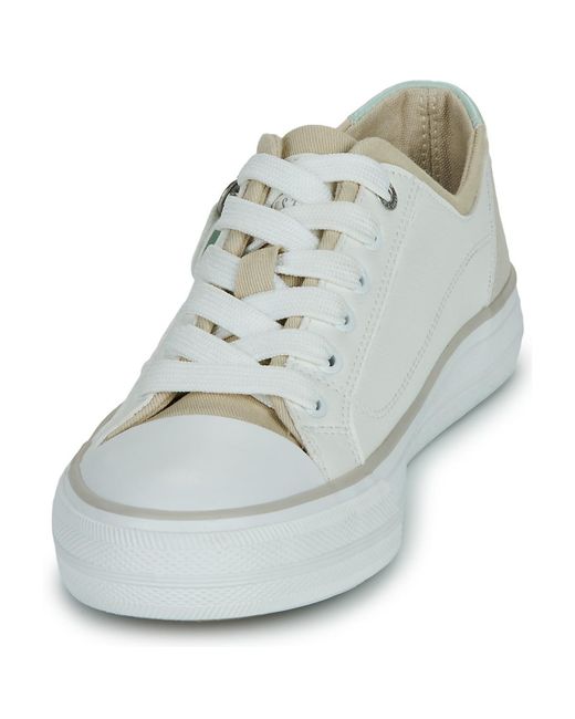 Mustang Blue Shoes (trainers) 26m0222010-white