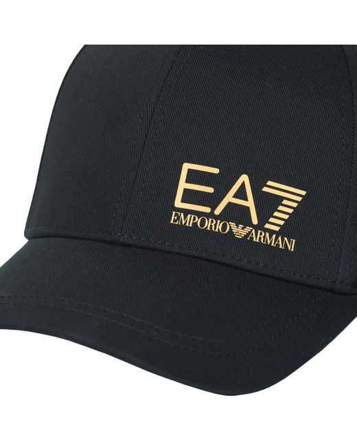 EA7 Black Cap 7x000005 for men