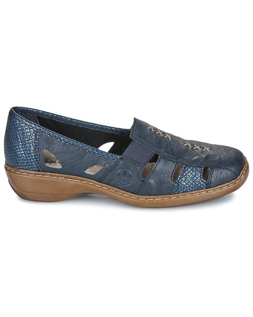 Rieker Blue Shoes (pumps / Ballerinas) 41385-15