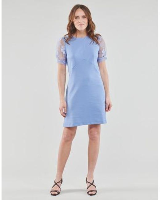 Naf Naf Blue Dress Echelsea R1
