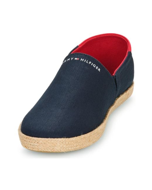 Tommy Hilfiger Blue Espadrilles / Casual Shoes Hilfiger Espadrille Core Textile for men