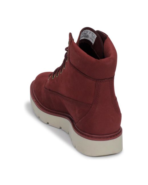 timberland kenniston red