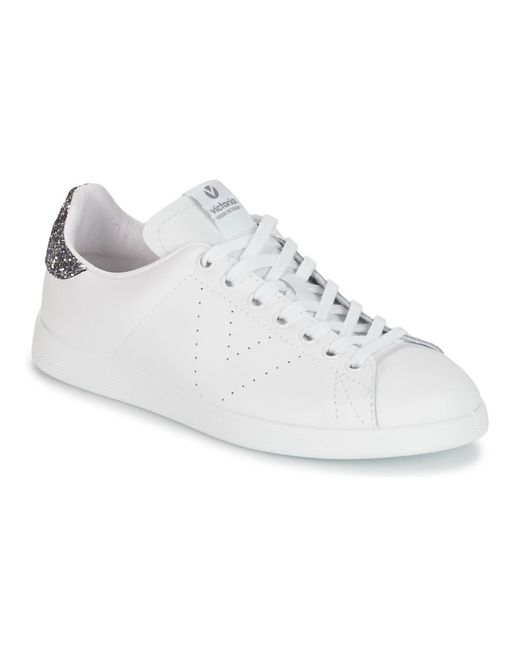 Victoria Deportivo Basket Piel Women's Shoes (trainers) In White