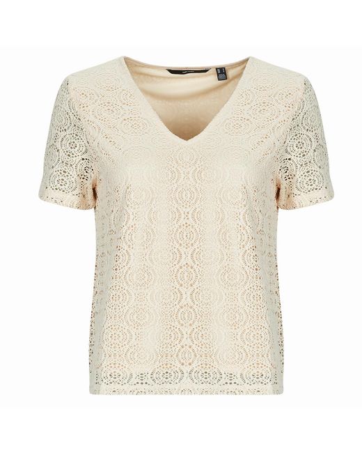 Vero Moda Natural T Shirt Vmmaya