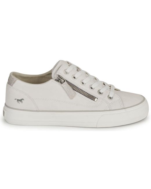 Mustang White Shoes (trainers) 1272308