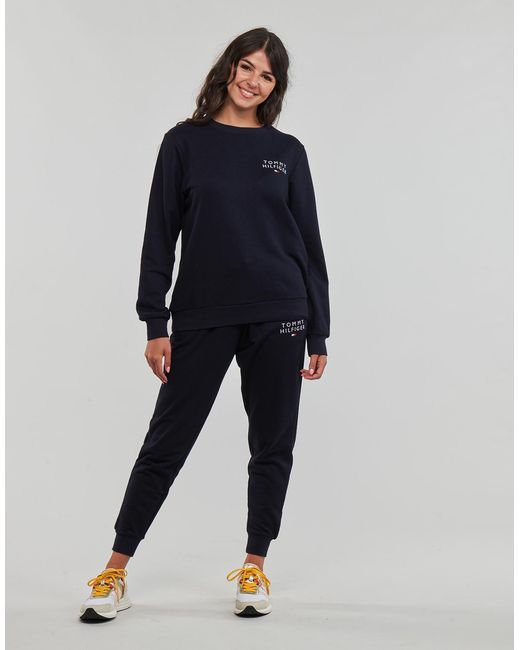 Tommy Hilfiger Black Tracksuit Bottoms Uw0uw04522-dw5-noos