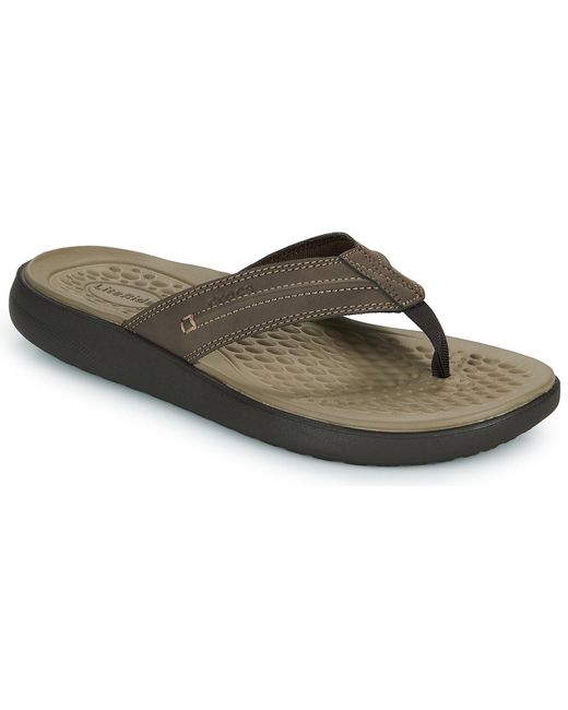 CROCSTM Brown Flip Flops / Sandals (shoes) Yukon Vista Ii Lr Flip for men