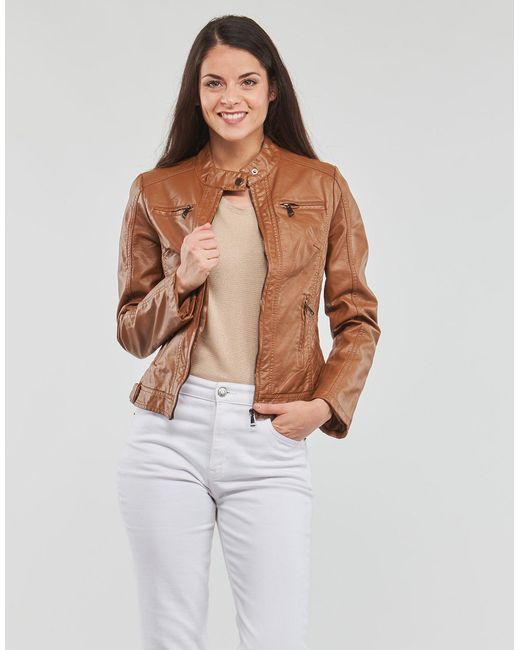 Moony Mood Multicolor Leather Jacket