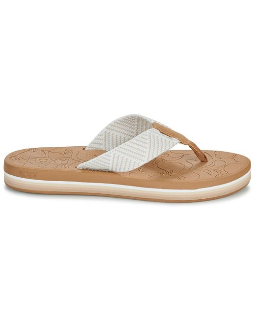Roxy Natural Flip Flops / Sandals (shoes) Colbee Hi