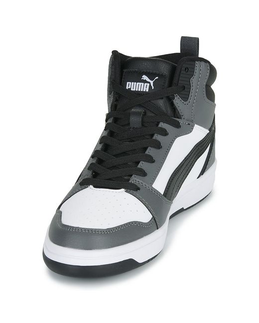 PUMA Black Shoes (high-top Trainers) Rebound V6 for men
