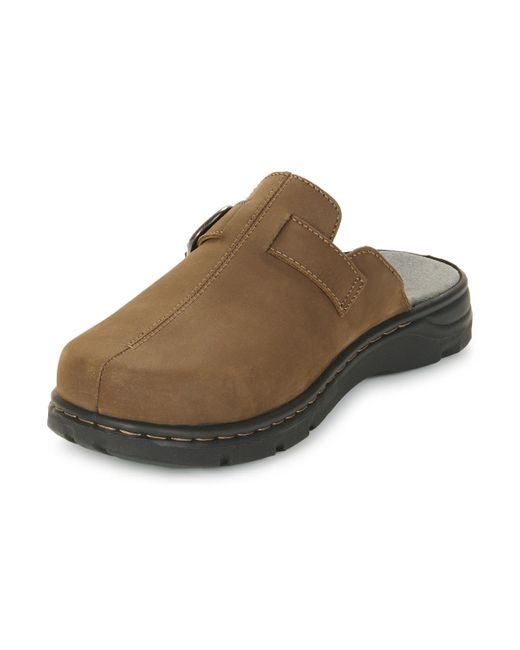 Josef Seibel Brown Mules / Casual Shoes Marlon 03 for men