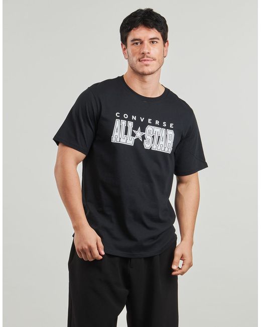 Converse Black T Shirt All Star Tee for men