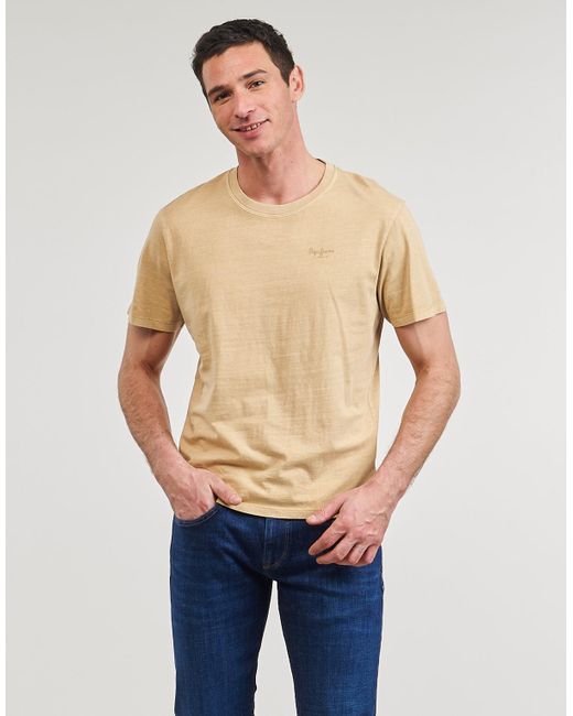 Pepe Jeans Natural T Shirt Jacko for men