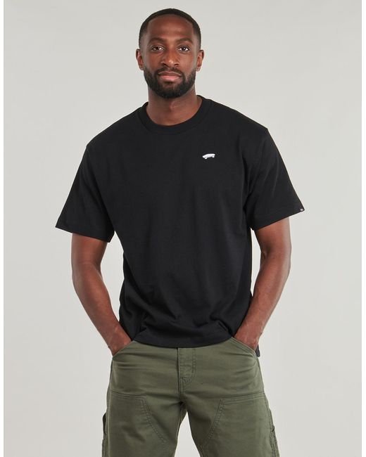 Vans Black T Shirt Salton Loose Ss for men