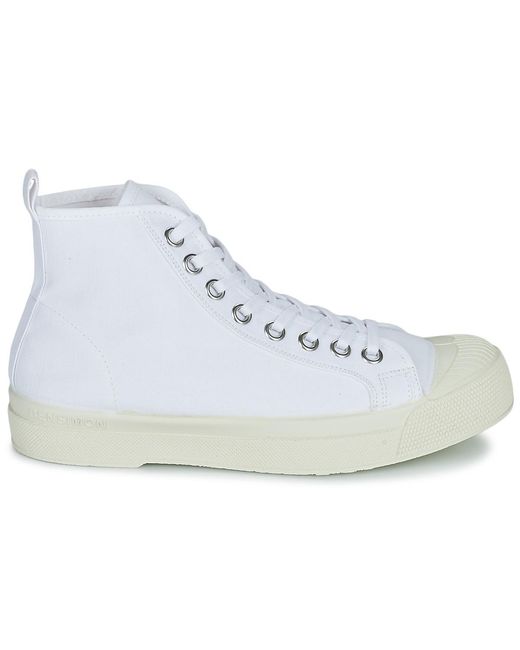 Bensimon Blue Stella B79 Femme Shoes (high-top Trainers)