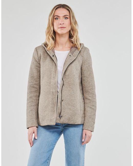 ONLY Gray Coat Onlsedona Light Short Jacket
