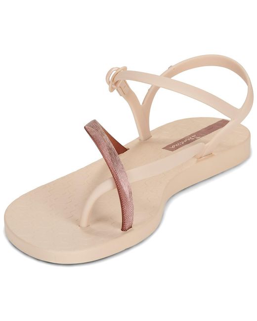 Ipanema Pink Flat Sandals Elegant Sandal Fem
