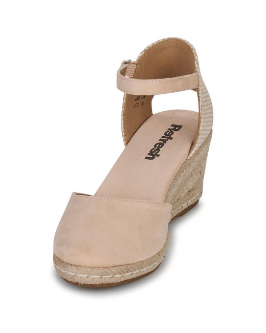 Refresh Natural Wedge Sandals 170770